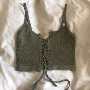 Windsor lace front top